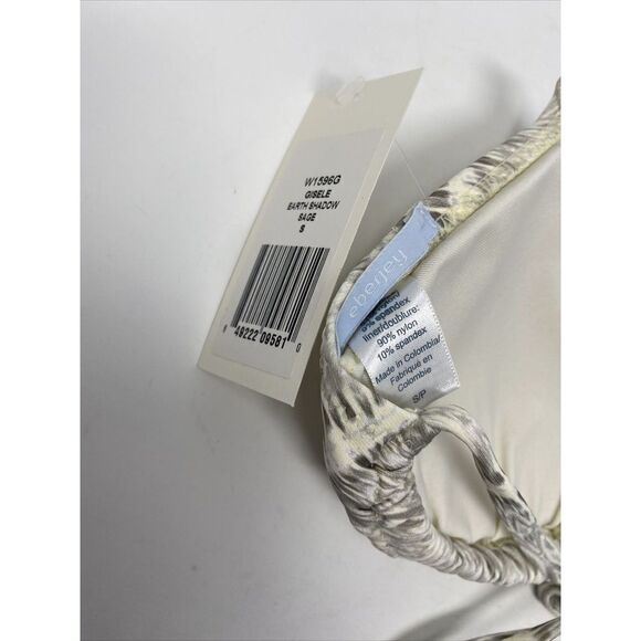 EBERJEY Bikini Top Womens Small S Gray Print String NEW Gisele Earth REVOLVE - Picture 6 of 8